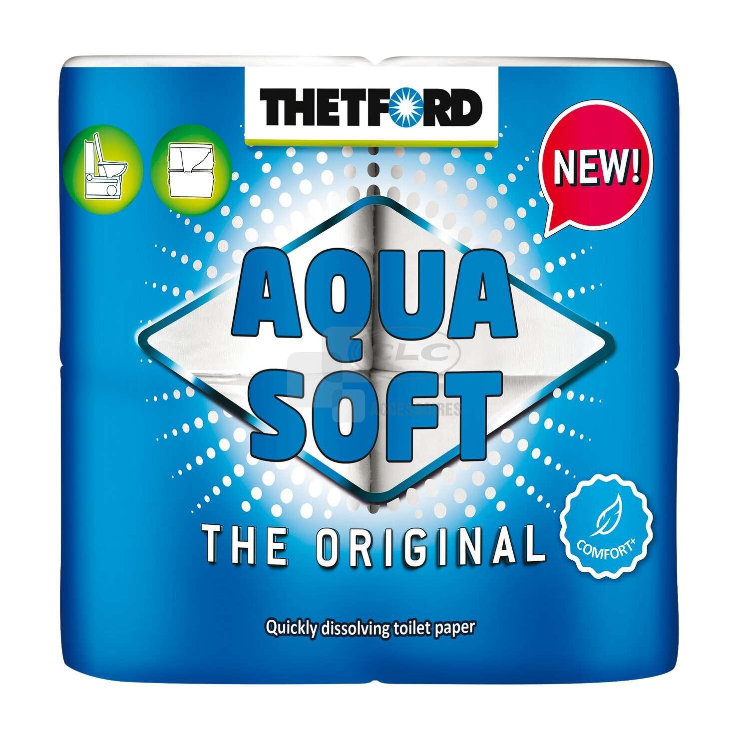 Papier toilette Aqua soft 500576