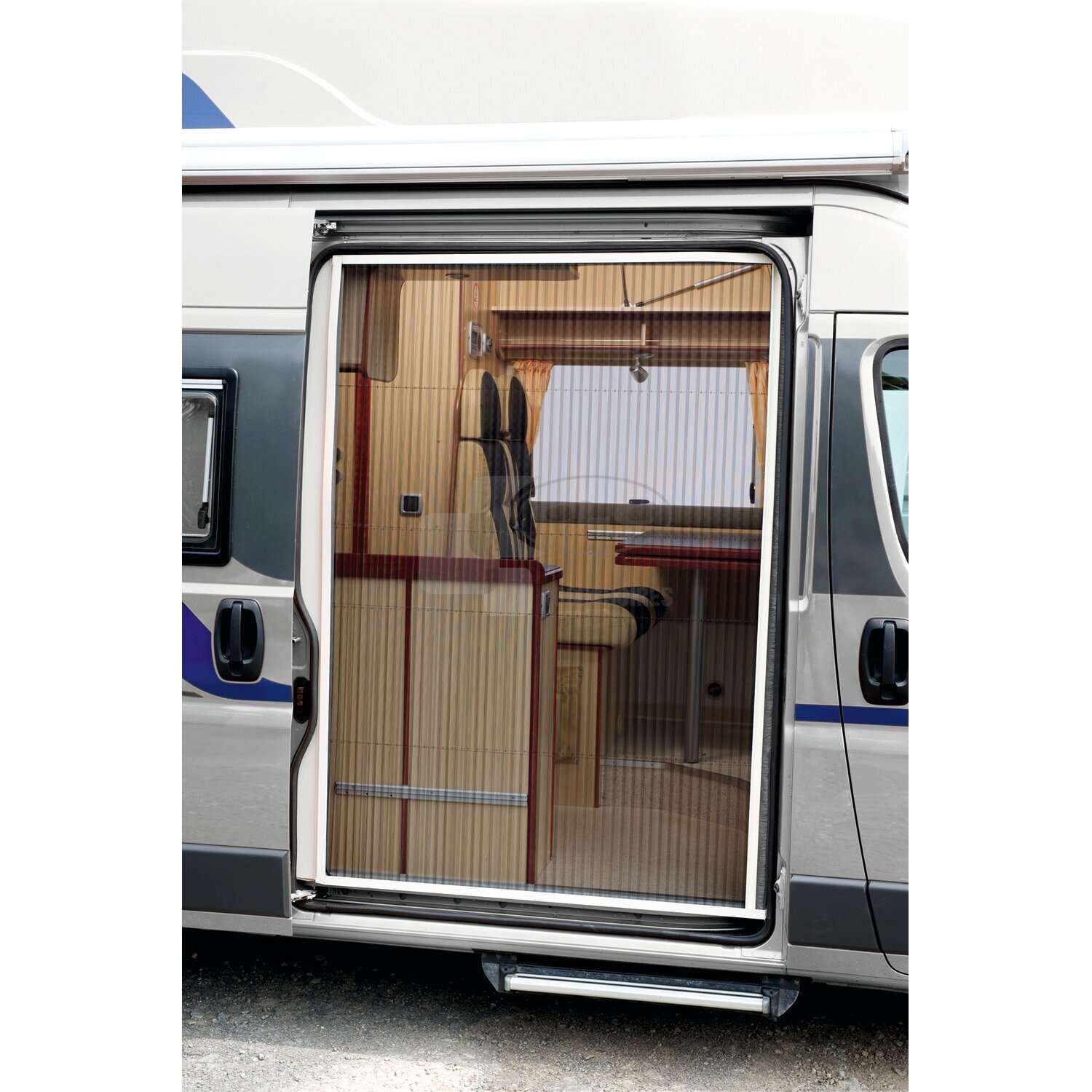 Moustiquaire de porte en plissé REMIcare van Fiat Ducato Porte