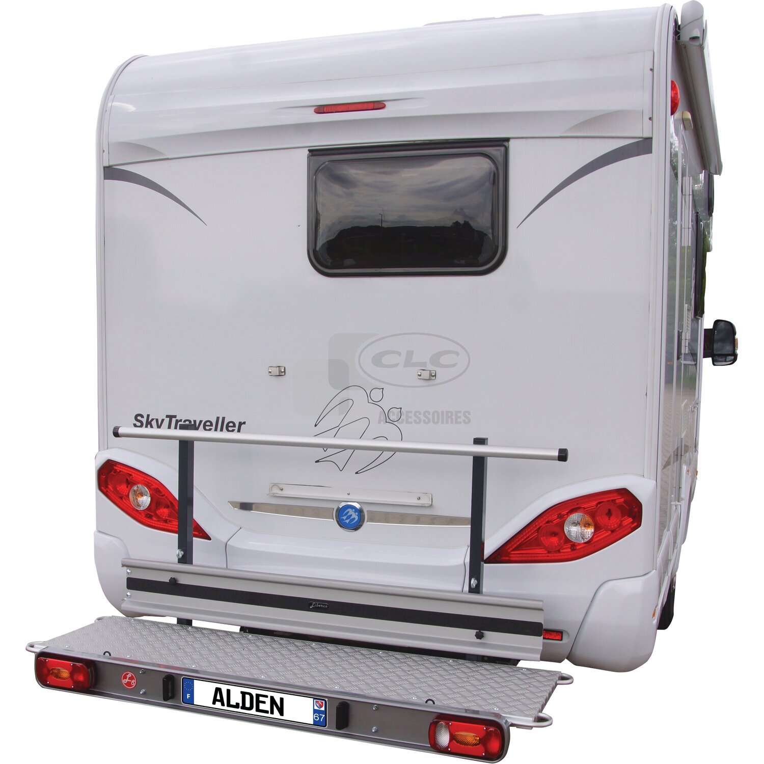 Plate-forme BackPack pour support de base BackCarrier, Porte-vélo attelage  pour camping-car, Porte-moto camping-car et porte-vélo hayon, Accessoires  Camping-car