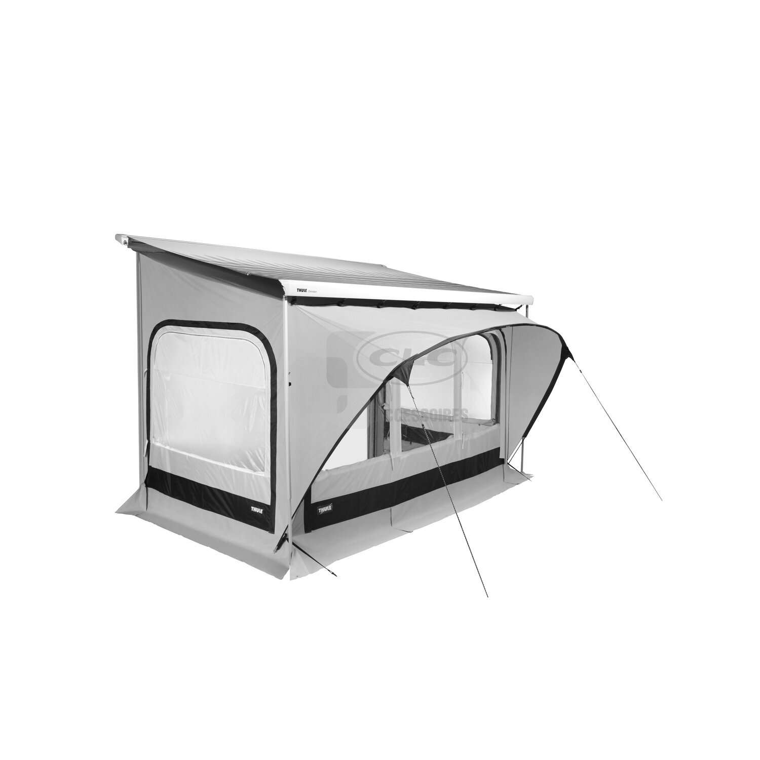 Thule QuickFit/EasyLink Kit de montage mural adaptateur rail de fixation pour caravane et camping 