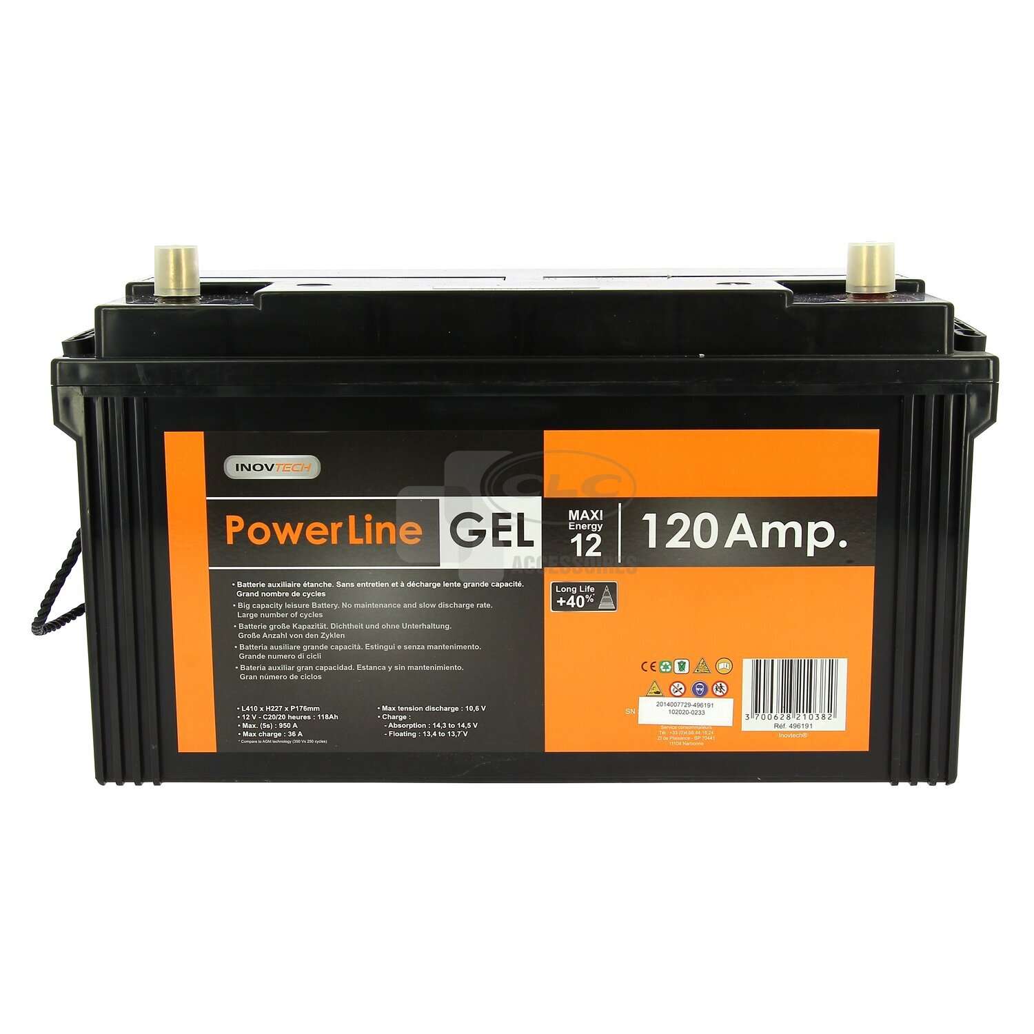 Batterie auxiliaire AGM